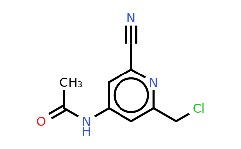 CAS 1393547-56-2 | N-[2-(chloromethyl)-6-cyanopyridin-4-YL]acetamide