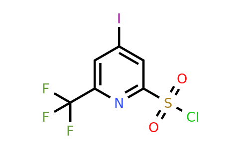 CAS 1393547-57-3 | 4-Iodo-6-(trifluoromethyl)pyridine-2-sulfonyl chloride