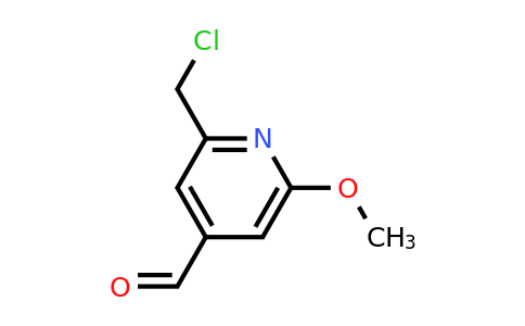 CAS 1393547-60-8 | 2-(Chloromethyl)-6-methoxyisonicotinaldehyde
