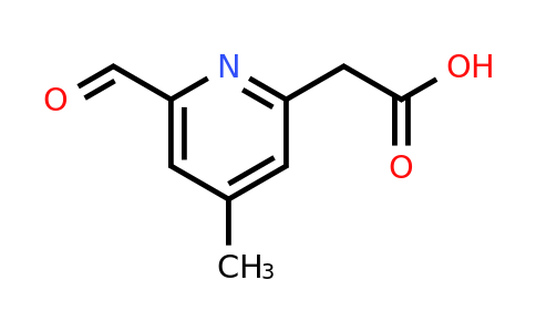 CAS 1393547-70-0 | (6-Formyl-4-methylpyridin-2-YL)acetic acid