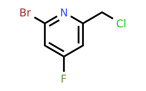 CAS 1393547-75-5 | 2-Bromo-6-(chloromethyl)-4-fluoropyridine