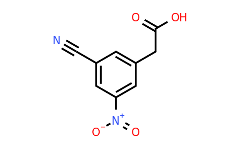 CAS 1393547-79-9 | (3-Cyano-5-nitrophenyl)acetic acid