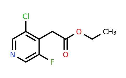 CAS 1393547-83-5 | Ethyl (3-chloro-5-fluoropyridin-4-YL)acetate