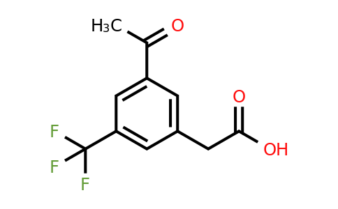 CAS 1393547-85-7 | [3-Acetyl-5-(trifluoromethyl)phenyl]acetic acid