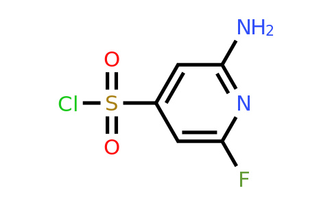 CAS 1393547-89-1 | 2-Amino-6-fluoropyridine-4-sulfonyl chloride