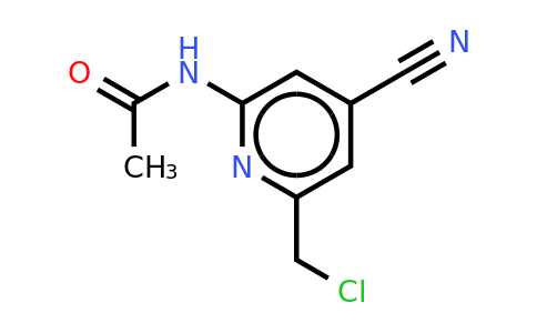 CAS 1393547-92-6 | N-[6-(chloromethyl)-4-cyanopyridin-2-YL]acetamide