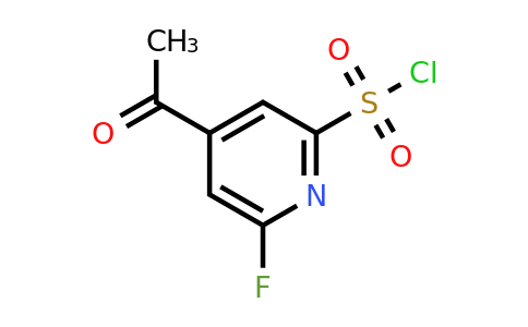 CAS 1393547-95-9 | 4-Acetyl-6-fluoropyridine-2-sulfonyl chloride