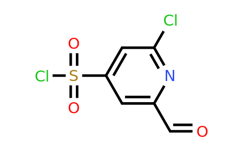 CAS 1393547-96-0 | 2-Chloro-6-formylpyridine-4-sulfonyl chloride