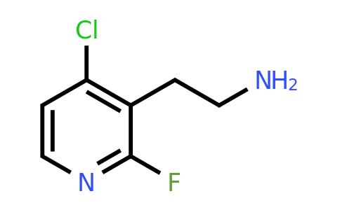 CAS 1393548-09-8 | 2-(4-Chloro-2-fluoropyridin-3-YL)ethanamine