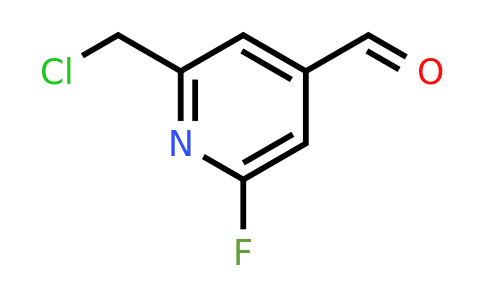 CAS 1393548-13-4 | 2-(Chloromethyl)-6-fluoroisonicotinaldehyde
