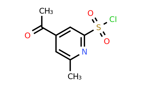 CAS 1393548-18-9 | 4-Acetyl-6-methylpyridine-2-sulfonyl chloride