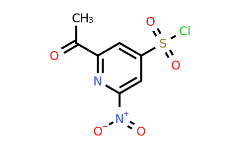 CAS 1393548-22-5 | 2-Acetyl-6-nitropyridine-4-sulfonyl chloride