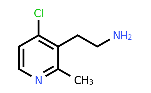 CAS 1393548-27-0 | 2-(4-Chloro-2-methylpyridin-3-YL)ethanamine