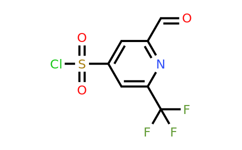 CAS 1393548-29-2 | 2-Formyl-6-(trifluoromethyl)pyridine-4-sulfonyl chloride
