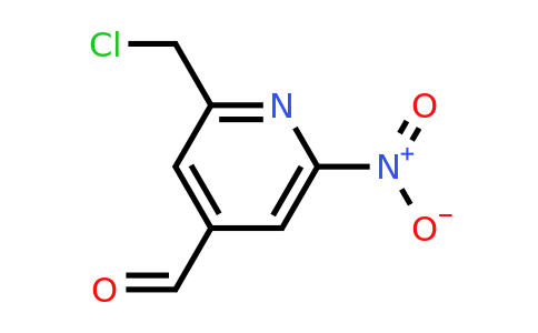CAS 1393548-34-9 | 2-(Chloromethyl)-6-nitroisonicotinaldehyde