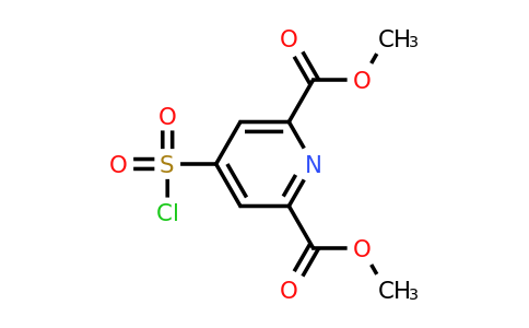CAS 1393548-35-0 | Dimethyl 4-(chlorosulfonyl)pyridine-2,6-dicarboxylate
