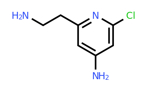 CAS 1393550-12-3 | 2-(2-Aminoethyl)-6-chloropyridin-4-amine