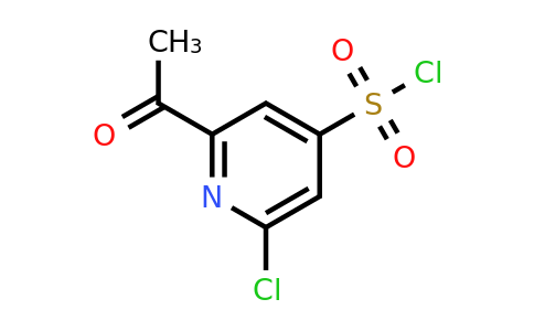 CAS 1393550-13-4 | 2-Acetyl-6-chloropyridine-4-sulfonyl chloride