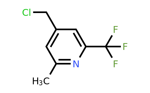 CAS 1393550-14-5 | 4-(Chloromethyl)-2-methyl-6-(trifluoromethyl)pyridine