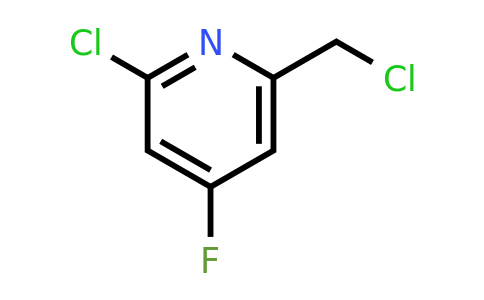 CAS 1393550-28-1 | 2-Chloro-6-(chloromethyl)-4-fluoropyridine