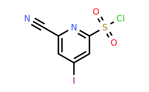 CAS 1393550-37-2 | 6-Cyano-4-iodopyridine-2-sulfonyl chloride