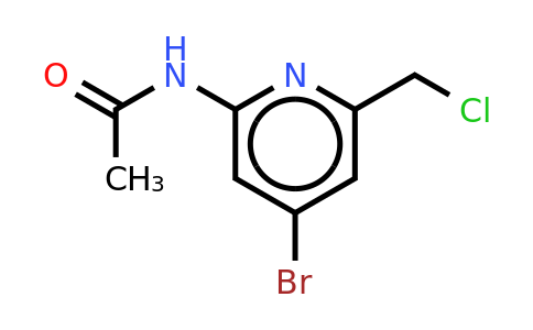 CAS 1393550-43-0 | N-[4-bromo-6-(chloromethyl)pyridin-2-YL]acetamide