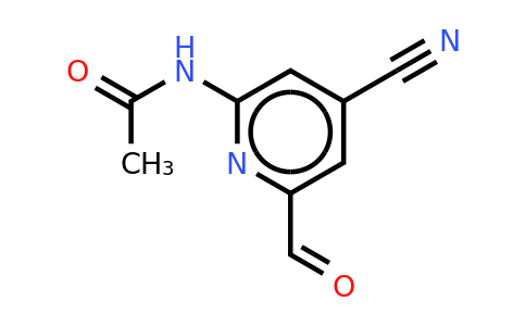 CAS 1393550-44-1 | N-(4-cyano-6-formylpyridin-2-YL)acetamide