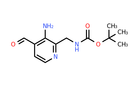 CAS 1393550-47-4 | Tert-butyl (3-amino-4-formylpyridin-2-YL)methylcarbamate