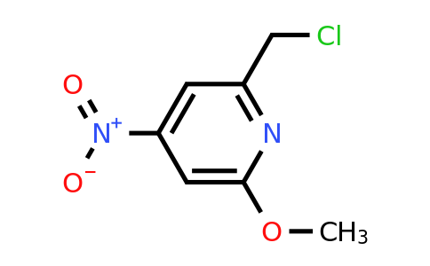 CAS 1393550-60-1 | 2-(Chloromethyl)-6-methoxy-4-nitropyridine