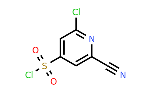 CAS 1393550-71-4 | 2-Chloro-6-cyanopyridine-4-sulfonyl chloride