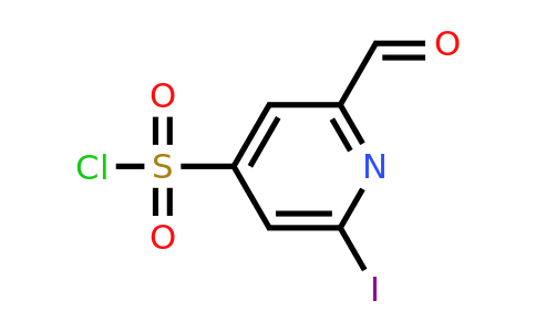 CAS 1393550-87-2 | 2-Formyl-6-iodopyridine-4-sulfonyl chloride