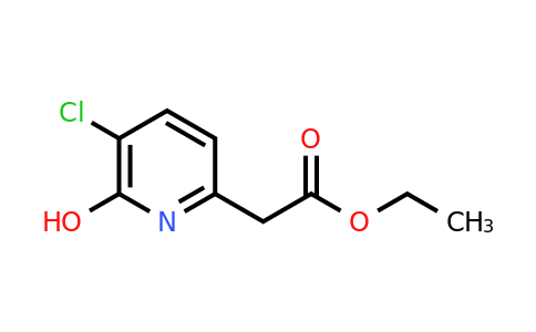 CAS 1393551-10-4 | Ethyl (5-chloro-6-hydroxypyridin-2-YL)acetate