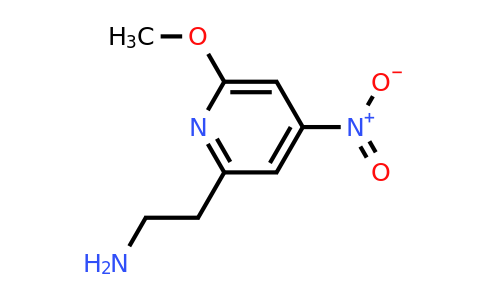 CAS 1393551-37-5 | 2-(6-Methoxy-4-nitropyridin-2-YL)ethanamine