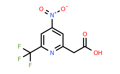 CAS 1393551-52-4 | [4-Nitro-6-(trifluoromethyl)pyridin-2-YL]acetic acid