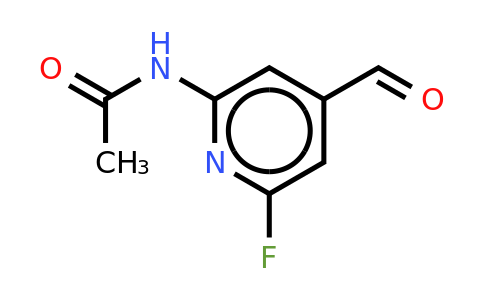 CAS 1393551-67-1 | N-(6-fluoro-4-formylpyridin-2-YL)acetamide