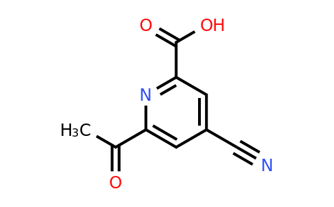 CAS 1393551-81-9 | 6-Acetyl-4-cyanopyridine-2-carboxylic acid