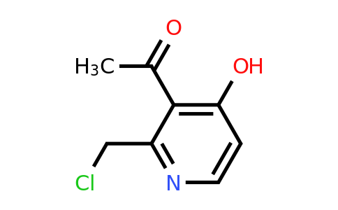 CAS 1393551-84-2 | 1-[2-(Chloromethyl)-4-hydroxypyridin-3-YL]ethanone