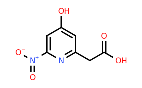 CAS 1393551-85-3 | (4-Hydroxy-6-nitropyridin-2-YL)acetic acid