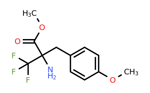 CAS 1393551-89-7 | Methyl 2-amino-3,3,3-trifluoro-2-(4-methoxybenzyl)propanoate