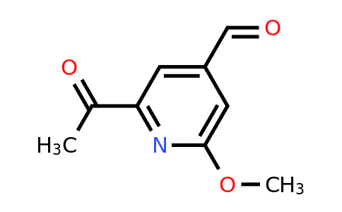 CAS 1393551-92-2 | 2-Acetyl-6-methoxyisonicotinaldehyde