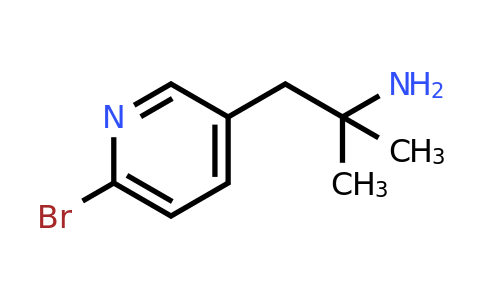 1-(6-Bromopyridin-3-YL)-2-methylpropan-2-amine