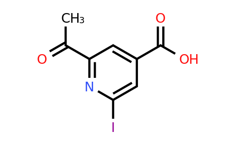 CAS 1393552-05-0 | 2-Acetyl-6-iodoisonicotinic acid
