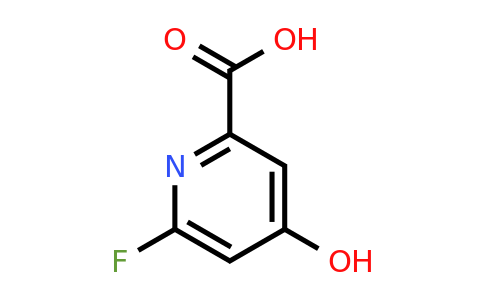 CAS 1393552-06-1 | 6-Fluoro-4-hydroxypyridine-2-carboxylic acid