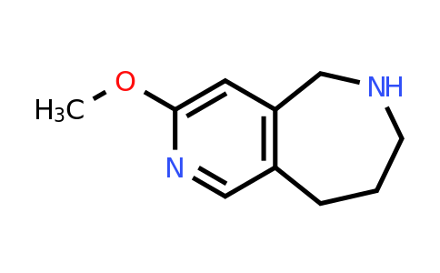 CAS 1393552-15-2 | 3-Methoxy-6,7,8,9-tetrahydro-5H-pyrido[4,3-C]azepine