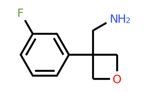 CAS 1393552-17-4 | [3-(3-fluorophenyl)oxetan-3-yl]methanamine