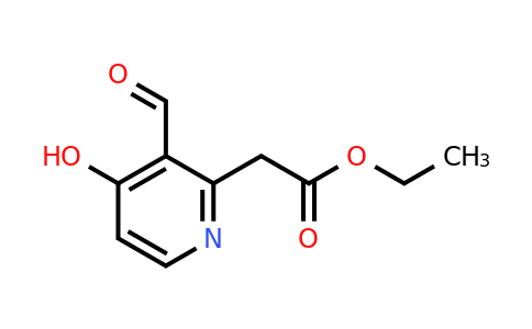 CAS 1393552-18-5 | Ethyl (3-formyl-4-hydroxypyridin-2-YL)acetate