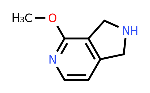 CAS 1393552-22-1 | 4-Methoxy-2,3-dihydro-1H-pyrrolo[3,4-C]pyridine