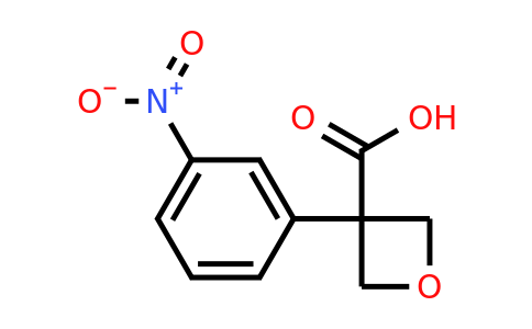 CAS 1393552-25-4 | 3-(3-Nitrophenyl)oxetane-3-carboxylic acid
