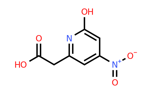 CAS 1393552-28-7 | (6-Hydroxy-4-nitropyridin-2-YL)acetic acid