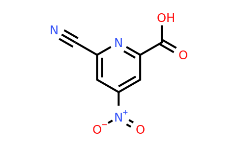 CAS 1393552-31-2 | 6-Cyano-4-nitropyridine-2-carboxylic acid